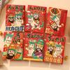 6pcs Thickened Lucky Red Pocket Blessing Money Envelope Red Pocket New Year Money Bag  Birthday Gift