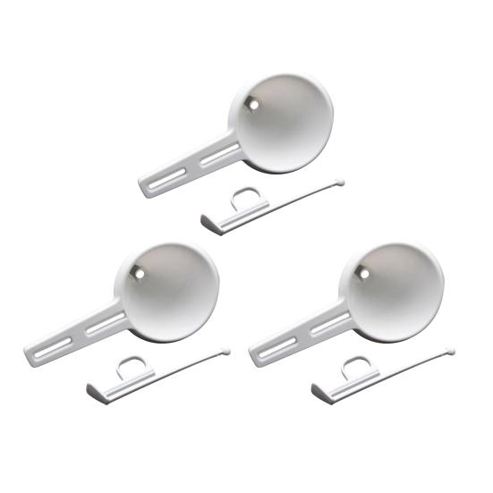 Batter Dispenser with Handle Leak-Proof Batter Pitcher for Icing Chocolate Pancake Mix BPA-Free Plastic Batter Bottle for Baking & Kitchen Use