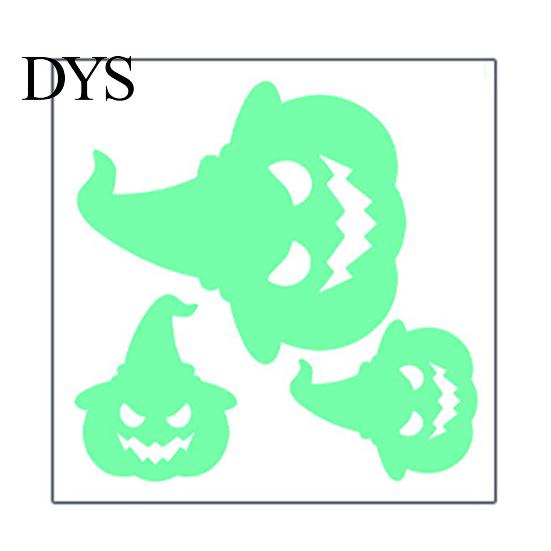 Luminous Bat Decorations for Home Halloween Glow in The Dark Wall Stickers, Ghost Hand And Party Background Supplies Decals, Horror Theme Removable