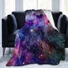 Dream Galaxy Flannel Mar Blanket Digital Printing Space Blanket Planet Sofa Blanket