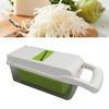 Vegetable Cutter Peeler Chopper Fruit Potato Carrot Grater for Kitchen Household Restaurant