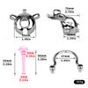 FRKO Male Chastity Cage With Silicone Real Clitoris Urethral Catheter Lockcock BDSM CBT Games Sex Toys For Sissy Men Gays Good