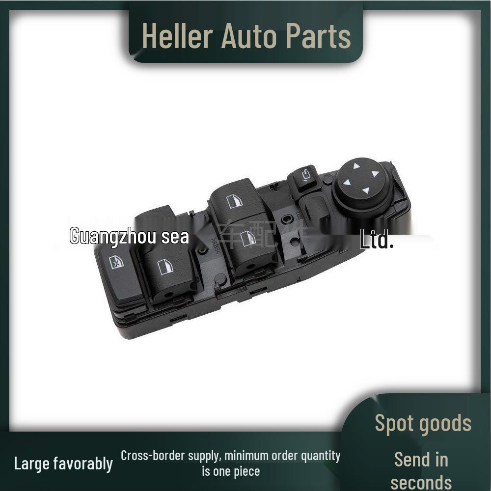 Compatible Left Front Power Window Switch for BMW 1, 2, 3 Series Models - Part 61319362107/61319208111 Electric