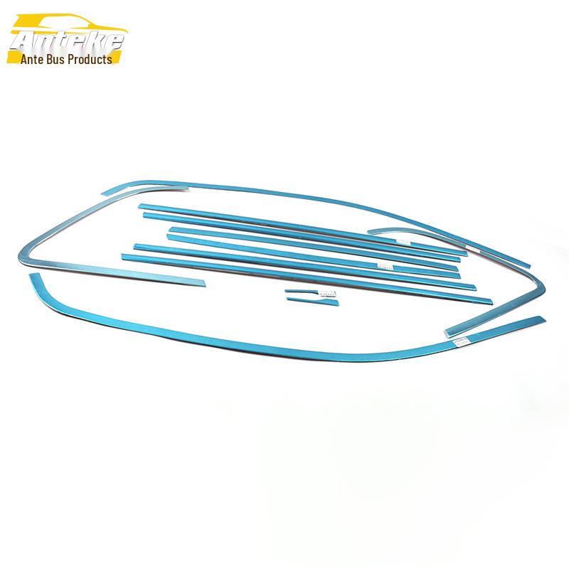 10-16 Compass Car Window Trim Stainless Steel Anti-Scratch Bright Strip Accessory