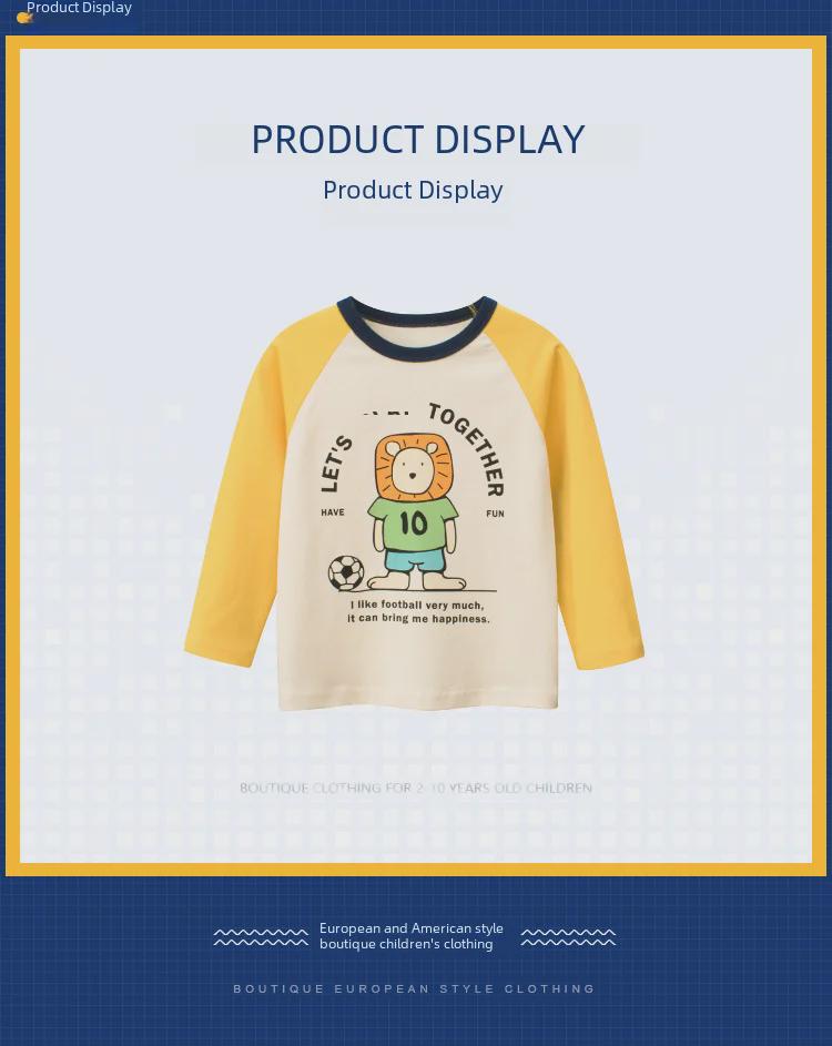 27kids Long-Sleeve Spring T-Shirt for Babies and Kids