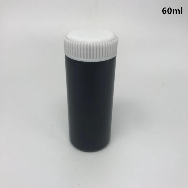 

1 Pcs 60ml Talcum Powder Bottle Refillable Cosmetic Powder Dispenser Plastic Powder Container Empty Pots Bottles With Screw Cap черный белый