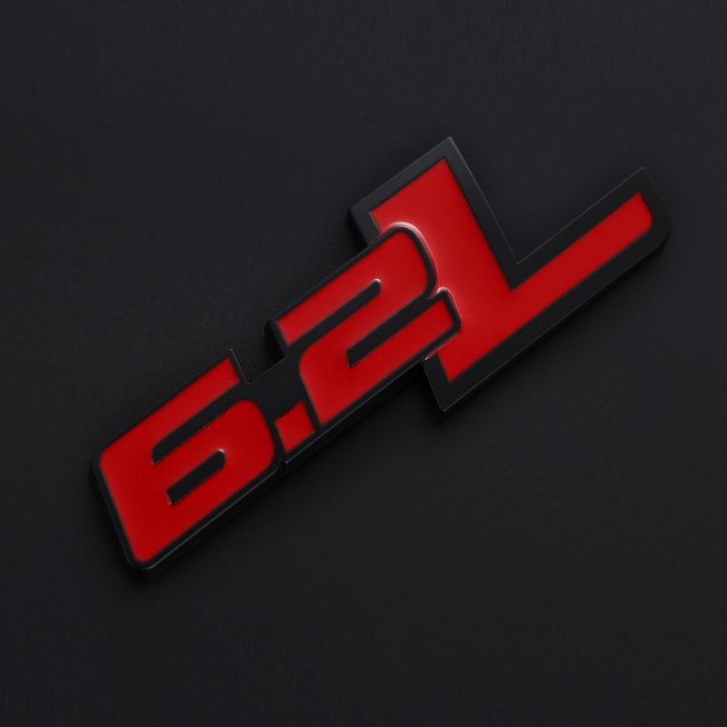 

6.2L Автомобильные наклейки Эмблема Авто Багажник Значок Наклейки style 4