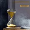Kreative Diamantform Sanduhr 5 Minuten Einfache Sanduhr Sanduhr Heimdekoration