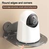 Wall-mounted Wireless Camera Support Bracket Hole-free Surveillance System Bracket Living Room Shelf Carbon Steel Material