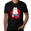 Angry Bunny TShirt Classic Print Short Sleeve Shirt