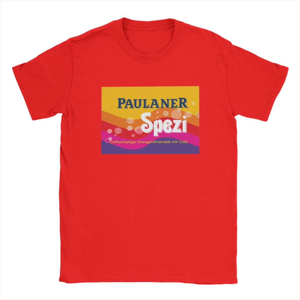 Paulaner Spezi Tričko Letní Čistá Bavlna Trička Pro Unisex Harajuku Volné Tričko Krátký Rukáv Streetwear Horní Díly