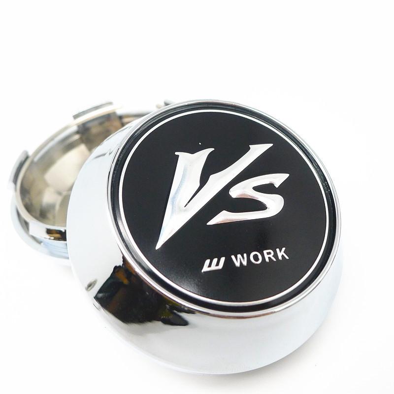 4pcs 65mm Car Wheel Hub Cover Center Caps for VS W Work Emotion X7 Racing Styling Badge Emblem Accessories