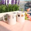 tb853-Design Mug 2p-Various Cat Faces
