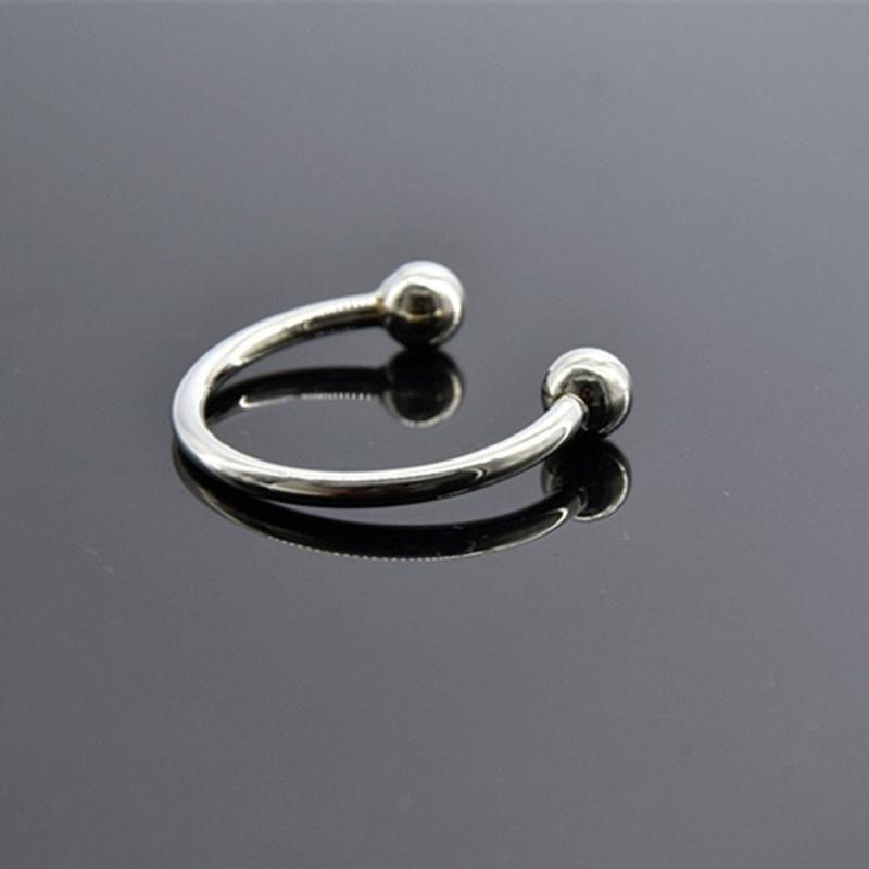 Edelstahl Offene Manschette Verzögerungsring Verschlussring für Männer Größe: 25 mm - 40 mm