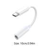 Type C To Aux Cable Headphone Jack Converter 3.5mm Connector For Mobile Smartphone Laptop Game Headset Conference Calls Studio