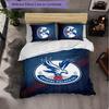 Crystal Palace Themed Bedding 3Pcs Duvet Cover Set Decorative Bed Linen For Teen Room Home Decoration