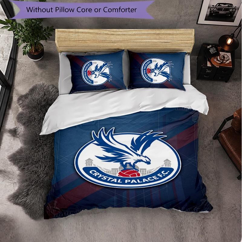 Crystal Palace Themed Bedding 3Pcs Duvet Cover Set Decorative Bed Linen For Teen Room Home Decoration