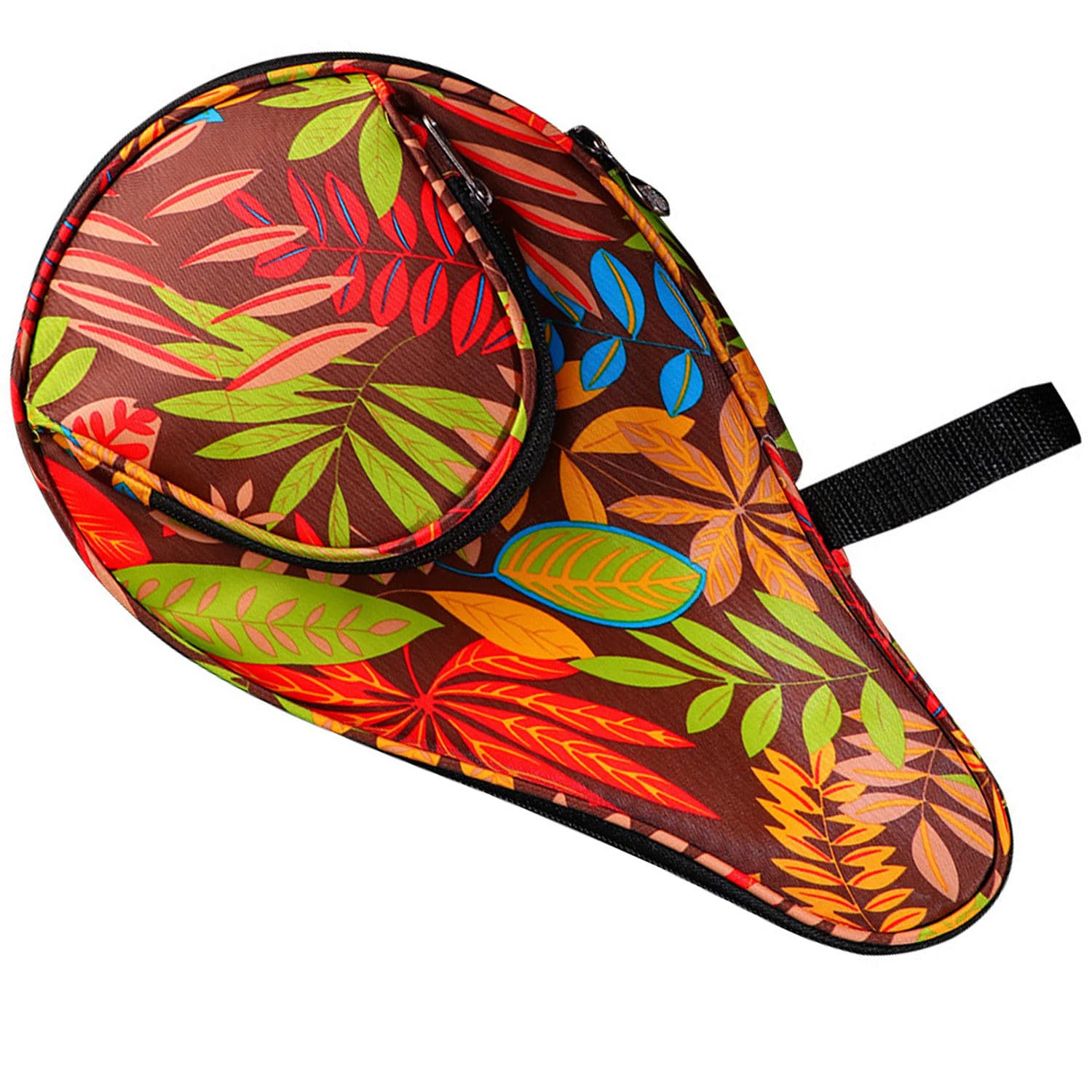 

Lyyxjsltd Table Tennis Racket Paddle Ball Protective for Adults and Kids Bag, Case, Storage, Case, Portable, Waterproof, Durable, (Red)