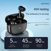 Active Noise Reduction Bluetooth Headset Wireless Ear -ear Noise Reduction Low Delayed Long Battery Life ENC