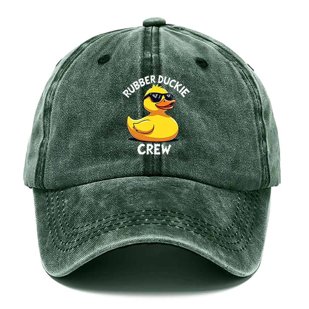 Küken-Print-Hut Outdoor-Stil Gewaschene Kappe Modische Baseballkappe Papa-Hut Verstellbarer Hut Geeignet für Outdoor-Sportarten