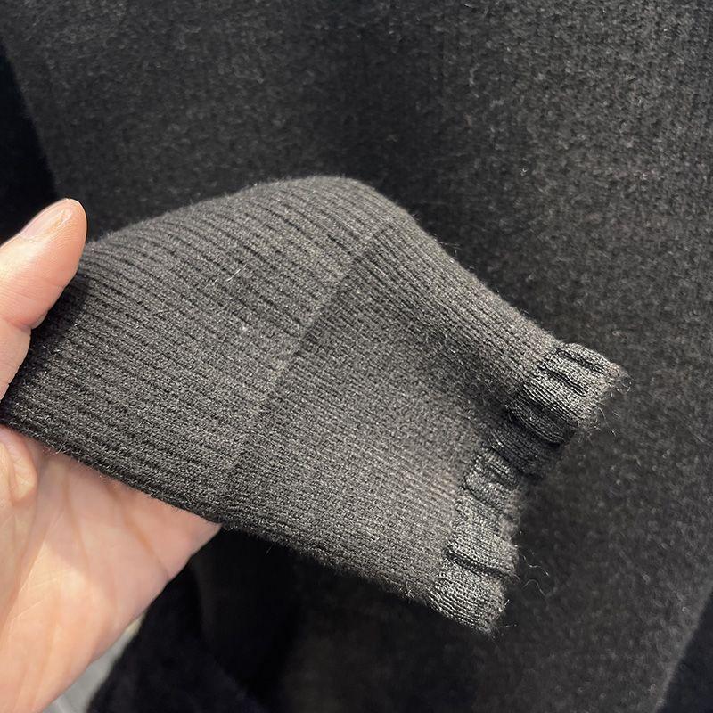 Svetr pro ženy Podzim Zima Zesílený Hřejivý Pletený Pružný Dlouhý rukáv Rolák Top