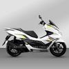 Applicable to Honda's new PCX160 modified whole car decorative version flower latte waterproof sticker to protect personalized decal