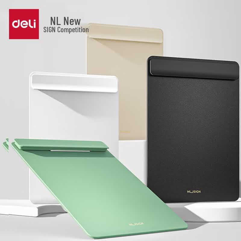 Deli A4 PP Magnetic Clipboard Folder