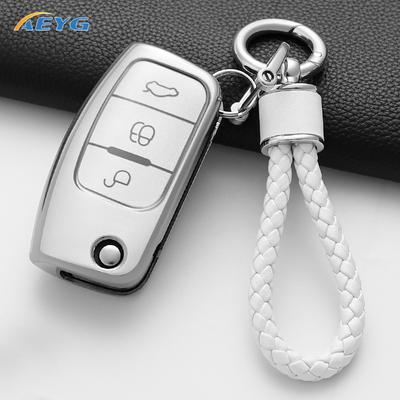 Tpu Shell For Ford Focus 2 Mk2 Fiesta Mondeo Galaxy Falcon Territory Ecosport Kuga Escape Key Case Fob Holder Keychain