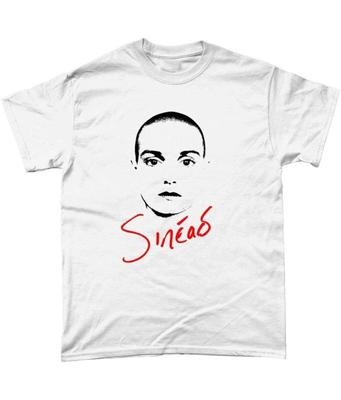 Sinead O'Connor T Shirt and Kids T-Shirt White Short Sleeve