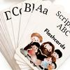 26 Pcs ABC Christian Flashcards Faith Based Alphabet Learning Cards Religious Scripture Bible Verse Cards for Preschool Sunday School Early Education