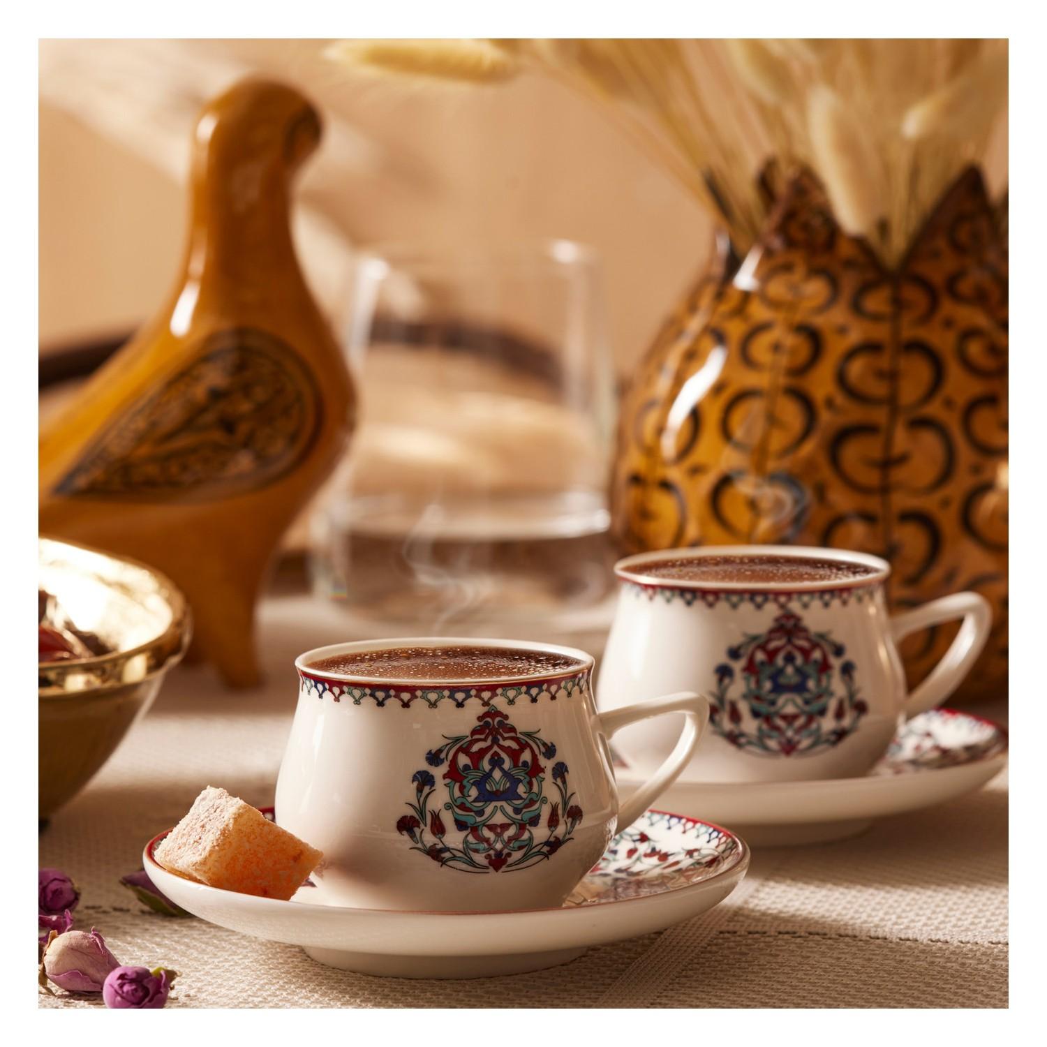 

Karaca Nakkaş Набор из 6 кофейных чашек 90 мл