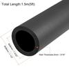uxcell Foam Grip Tube, Handle Grip, Fitness Tool Handle Support, Non-Slip, Black, 28mm Inner Diameter, 5mm Wall Thickness, 1.5m Total Length