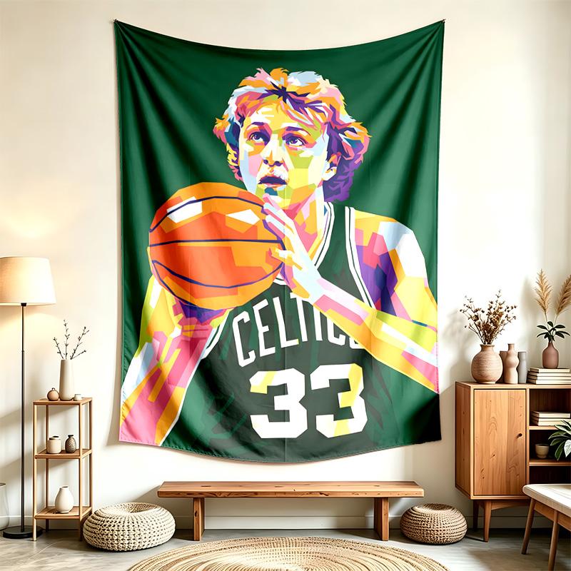 Boston Celtics (5) Tapestry Suitable For Decorating Homes Dorms And Bedrooms Soft To The Touch And A Perfect Gift For Friends And Family
