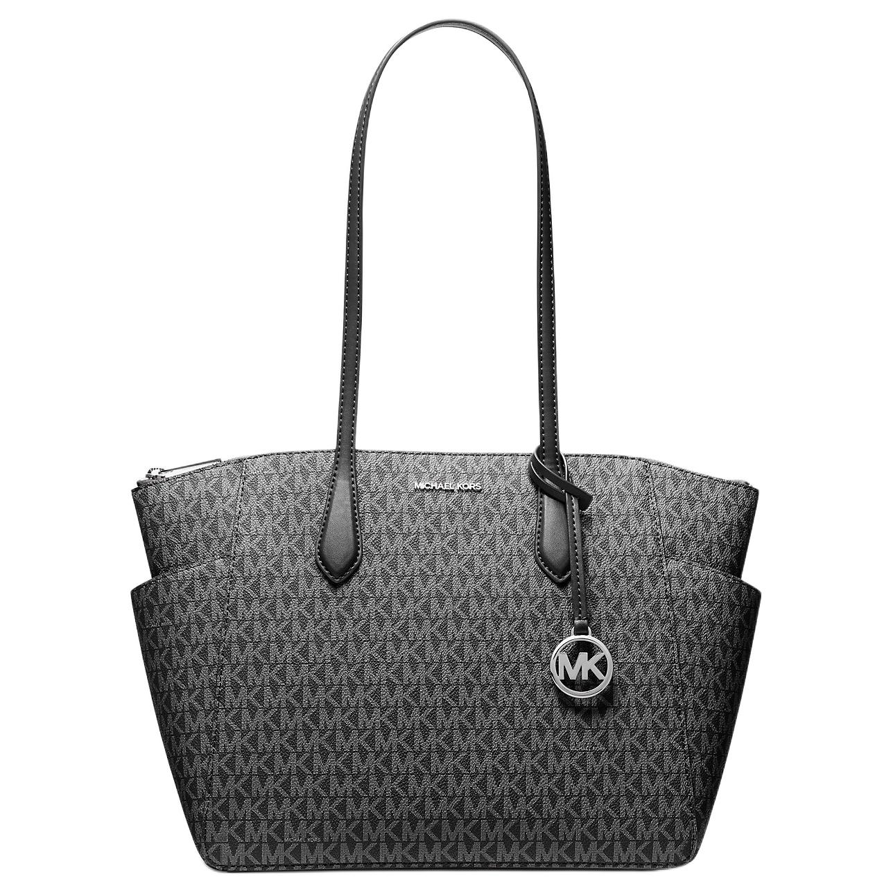 

Michael Kors Marilyn Logo Classic Tote Bag Women Tote Black 35F5S6AT2B-BLACK Basic Set (Bag)