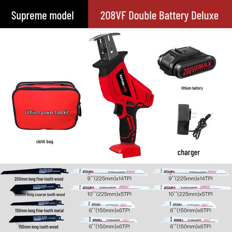 Professionelle Akku-Säbelsäge für den Haus- und Außenbereich