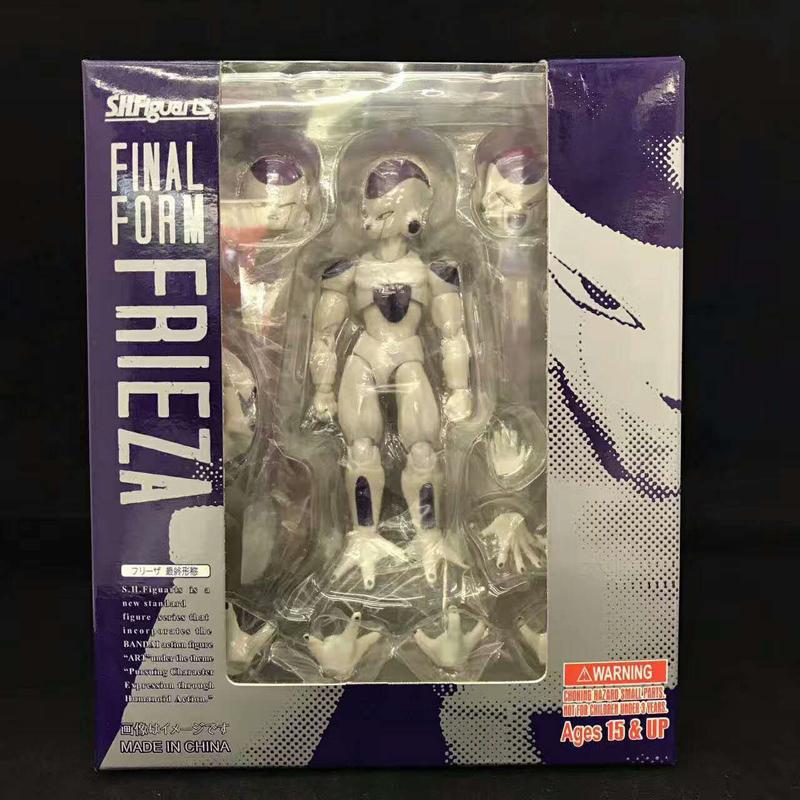 Figurine d'action 16cm Dragon Ball Super Saiyan 3 Goku SHF Anime Mobile PVC Poupée de Collection Figurine Kakarotto Son Goku Modèle Jouets