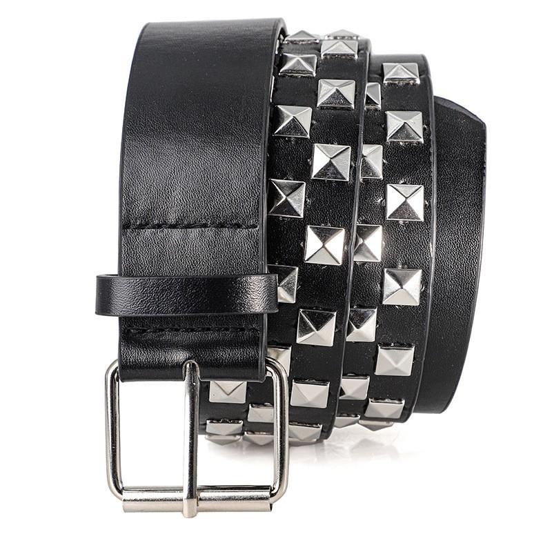 Bunter Niet-Hüftgürtel für Damen, Unisex Y2K-Stil Heavy Metal Hüftgürtel, Europäischer und Amerikanischer Punk Rock Jeans-Hüftgürtel