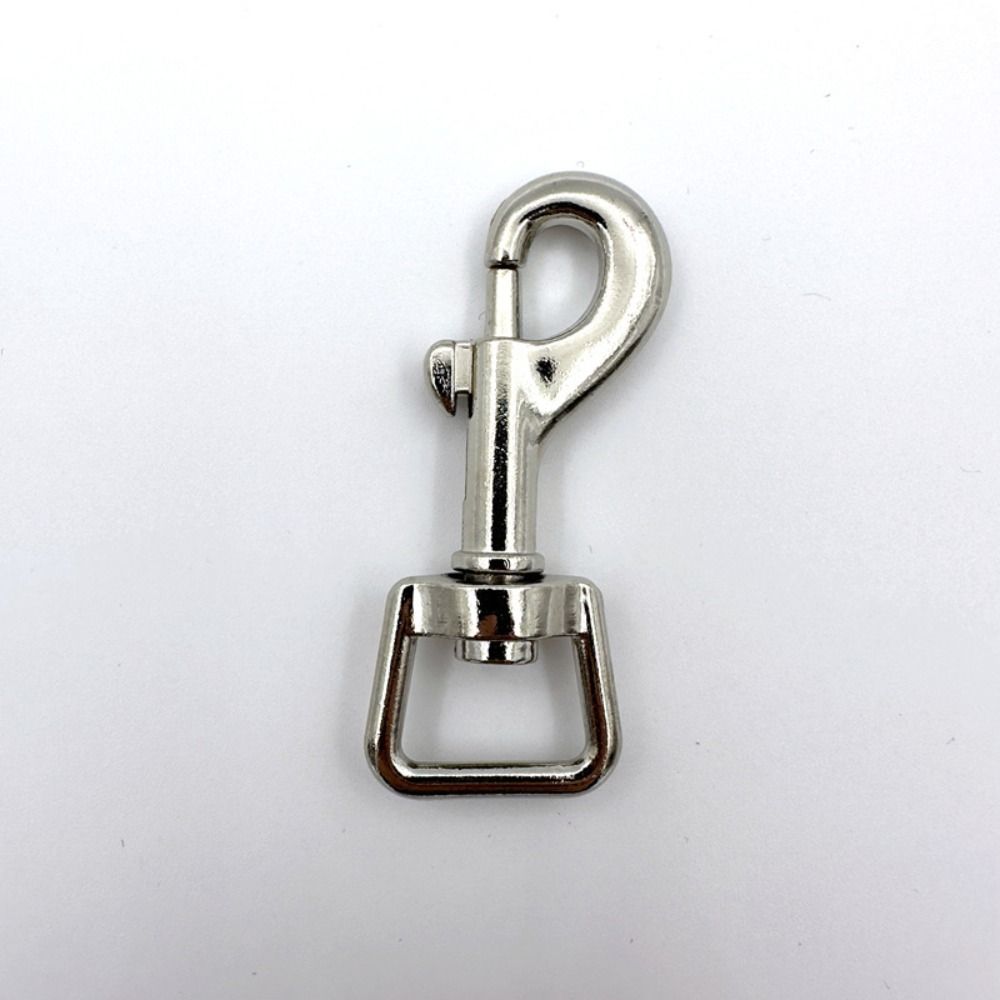 3pcs Rotating Snap Hook Zinc Alloy Belt Keychain Pet Leash Hook Luggage Hardware Accessories