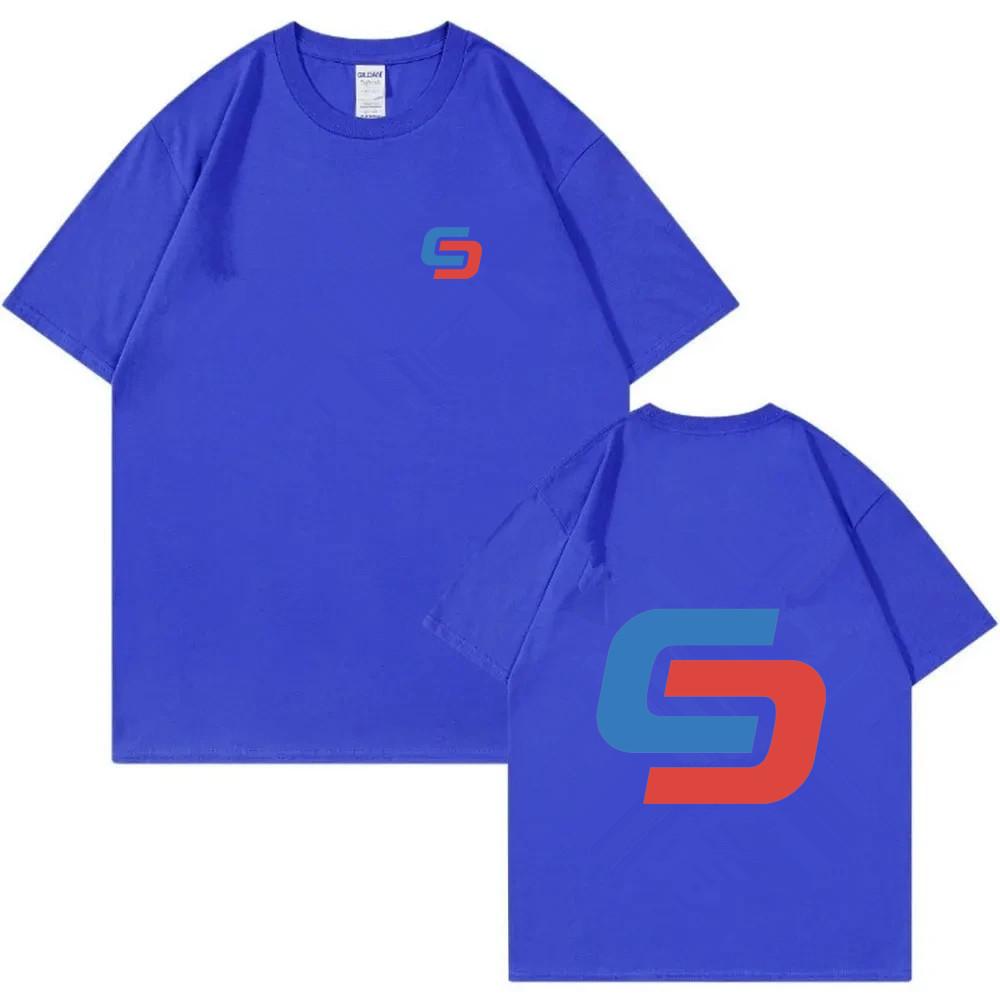 Summer Fun Print Comfortable T-shirt Cotton Fashion Casual Street T-shirt Men's Short Sleeve Pattern T-shirt Clothing Top