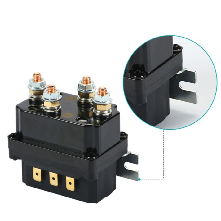 250A 5000lb-7000lb Solenoid Relay Contactor Winches Electromagnetic Kit For UTV