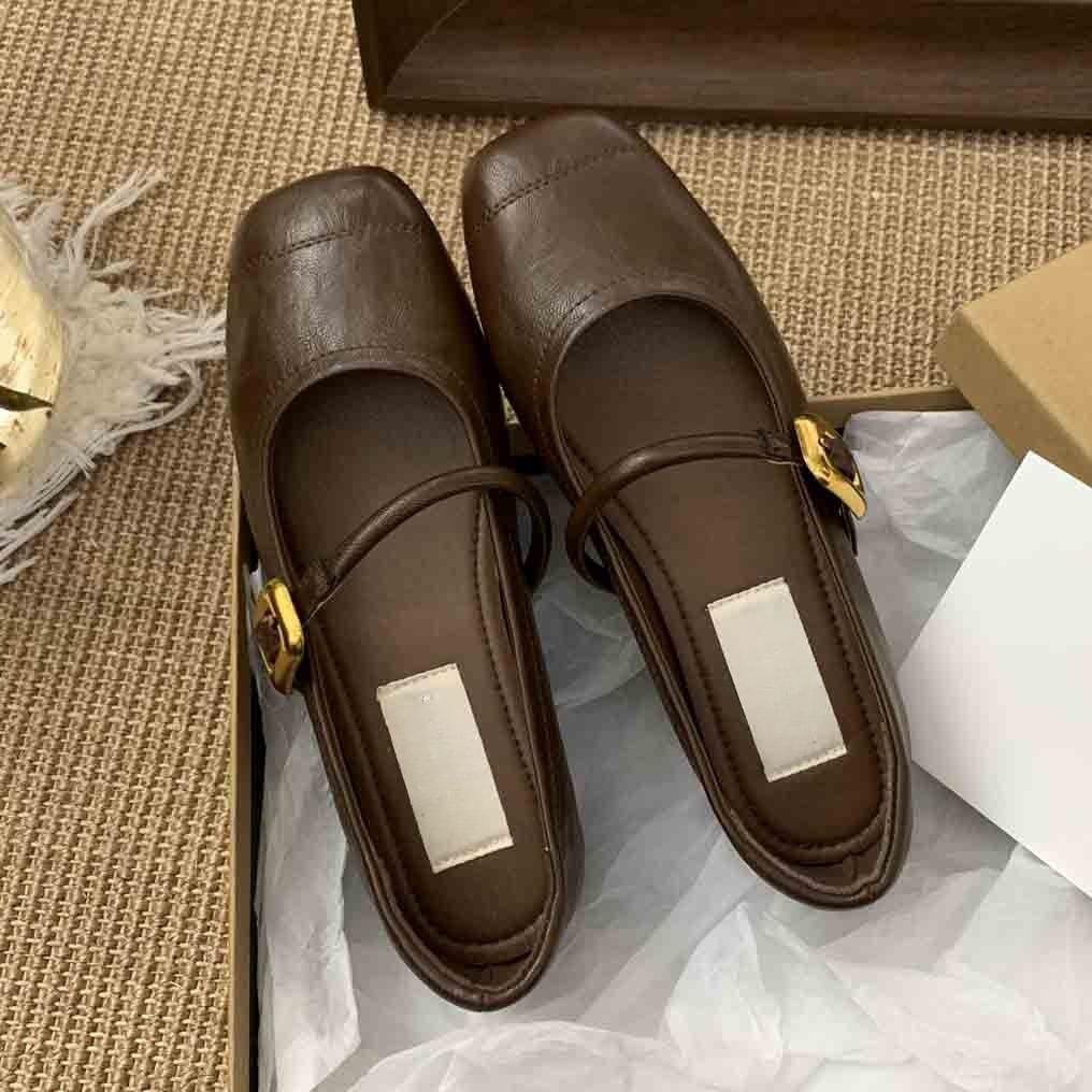 Silver single shoes women's 2025 new spring and autumn retro small leather shoes women's flat-soled soft leather grandma shoes Mary Jane shoes