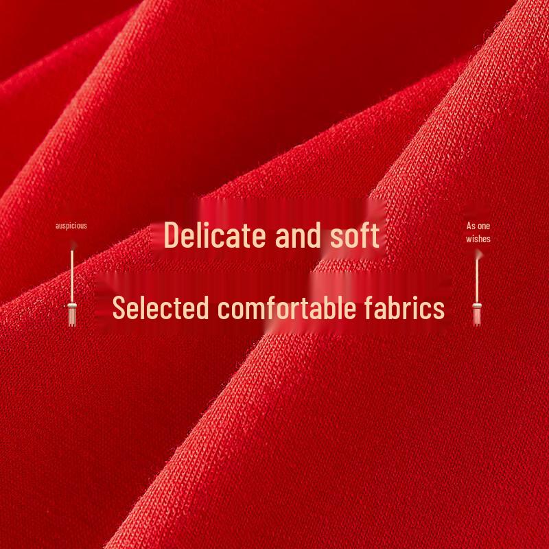 Nanjiren Women's Red Cotton Underwear