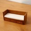 1/12 Scale Dollhouses Single Bed Miniature Furniture Pretend Play for Kids Doll House Furniture Model for Dollhouses