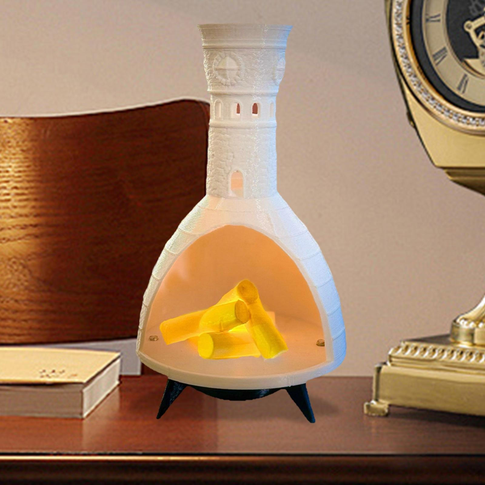 

Декоративный фонарь-камин, без пламени, водонепроницаемый, легкий, USB-зарядка, имитация огня