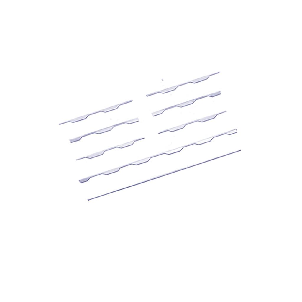 Hyorabyn Front Down Mould Accessory Garnish for Honda New Custom 2023 Grille, Dress-Up (8 Pieces) N-BOX (JF5/JF6) (October onwards)