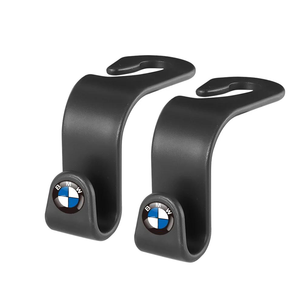

2025 Hot 2pcs Car Seat Backrest Hook Detachable Creative Headrest Small Hook For BMW M performance F31 X4 GT E91 X3 F25 E61 Acce