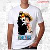 Luffy ONE PIECE Anime Men Women Summer T-Shirt Casual Sports Fitness Loose Oversized Comfortable Cotton Short Sleeve Anime Top