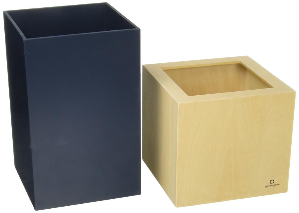 Yamato Kogei W CUBE Dust Box DUSTBOX M Navy 4L YK09-020Db
