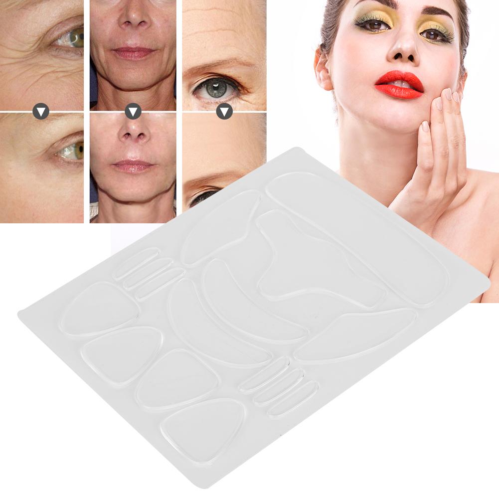 16pcs Face Anti Wrinkles Sticker Facial Lifting Wrinkle Removal Firming Patches