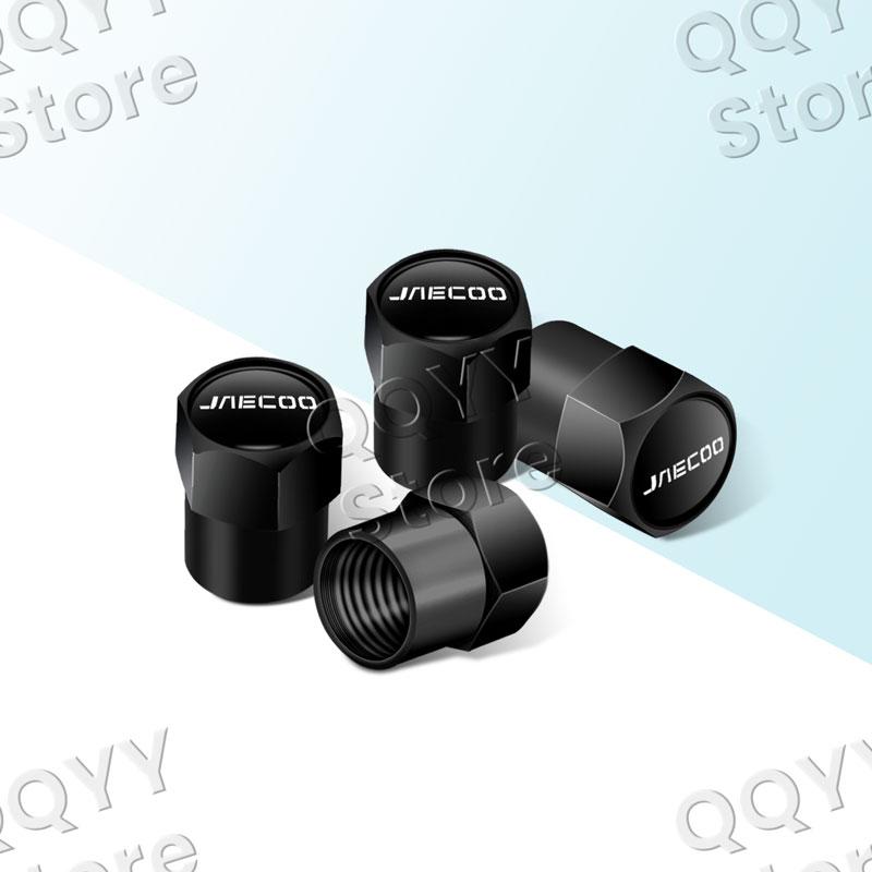 

4Pcs Emblem Car Wheel Tire Air Valve Cap Dust Cover Airdust Waterproof For Jaecoo J7 J5 J8 Explore 06 Auto Accessories